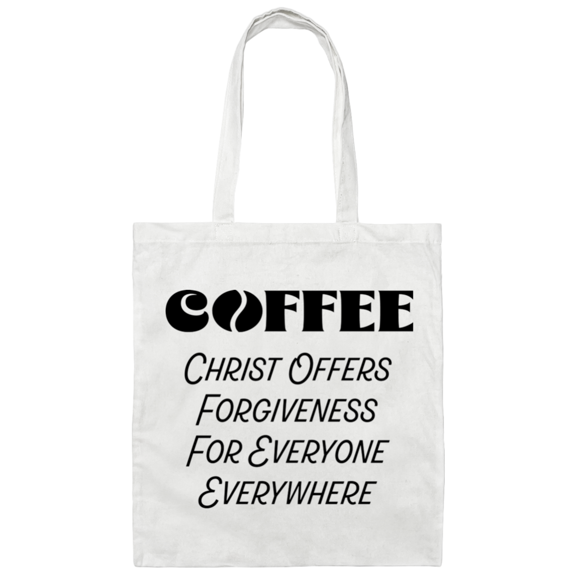 Christ offers coffee Tote bag