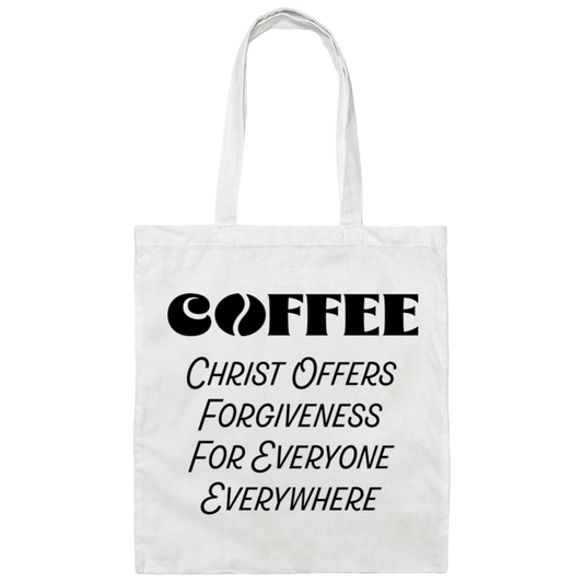 Christ offers coffee Tote bag
