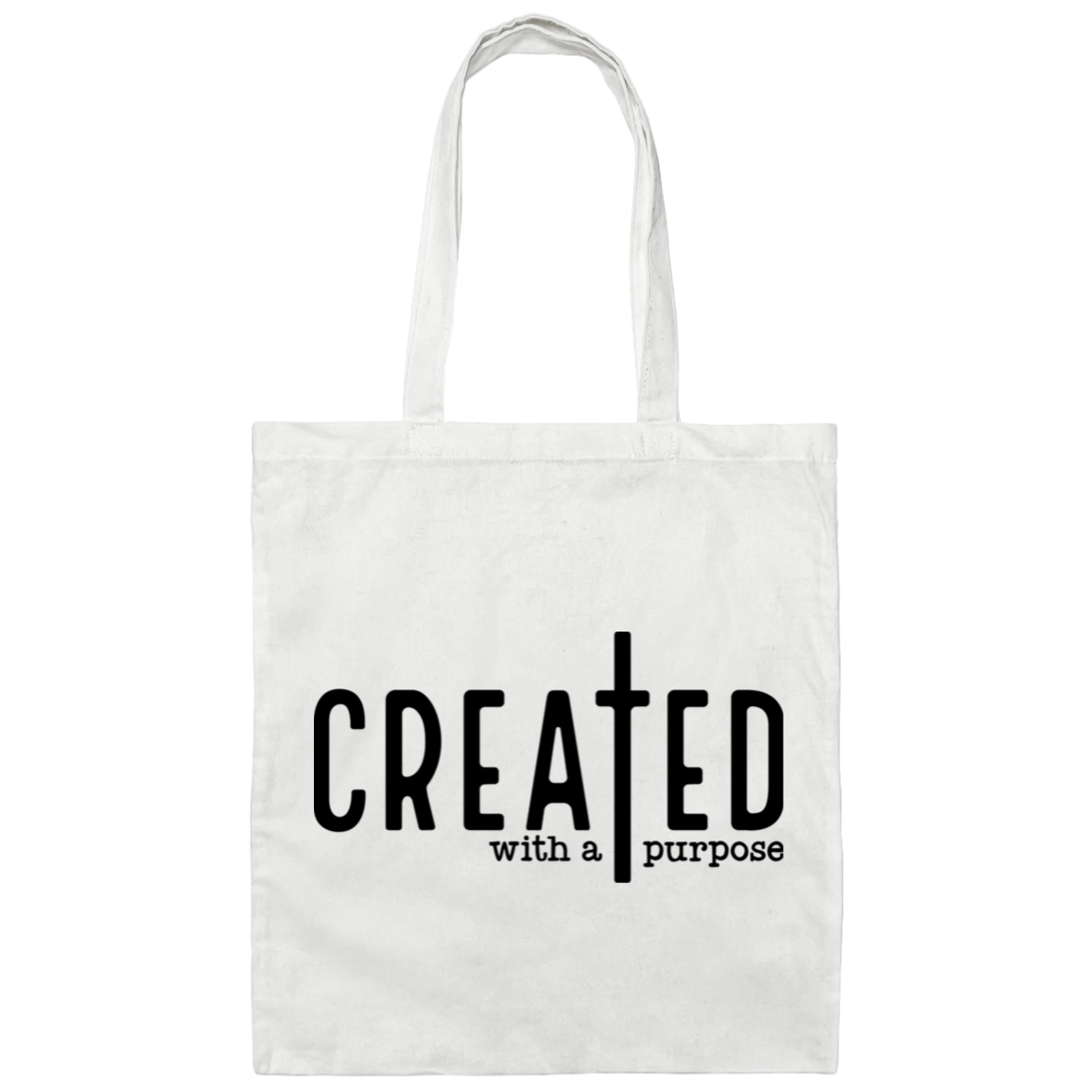 Created with a purpose Tote Bag