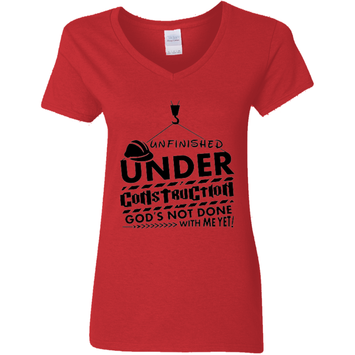 Under construction V-Neck T-Shirt